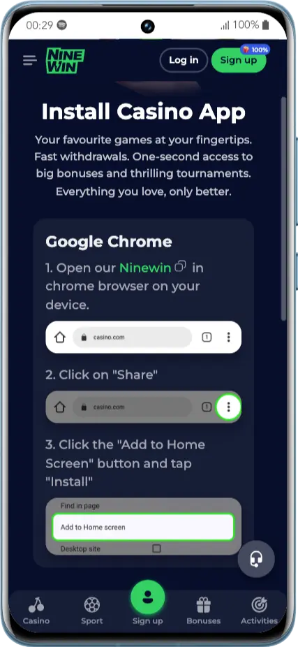 NineWin APK download