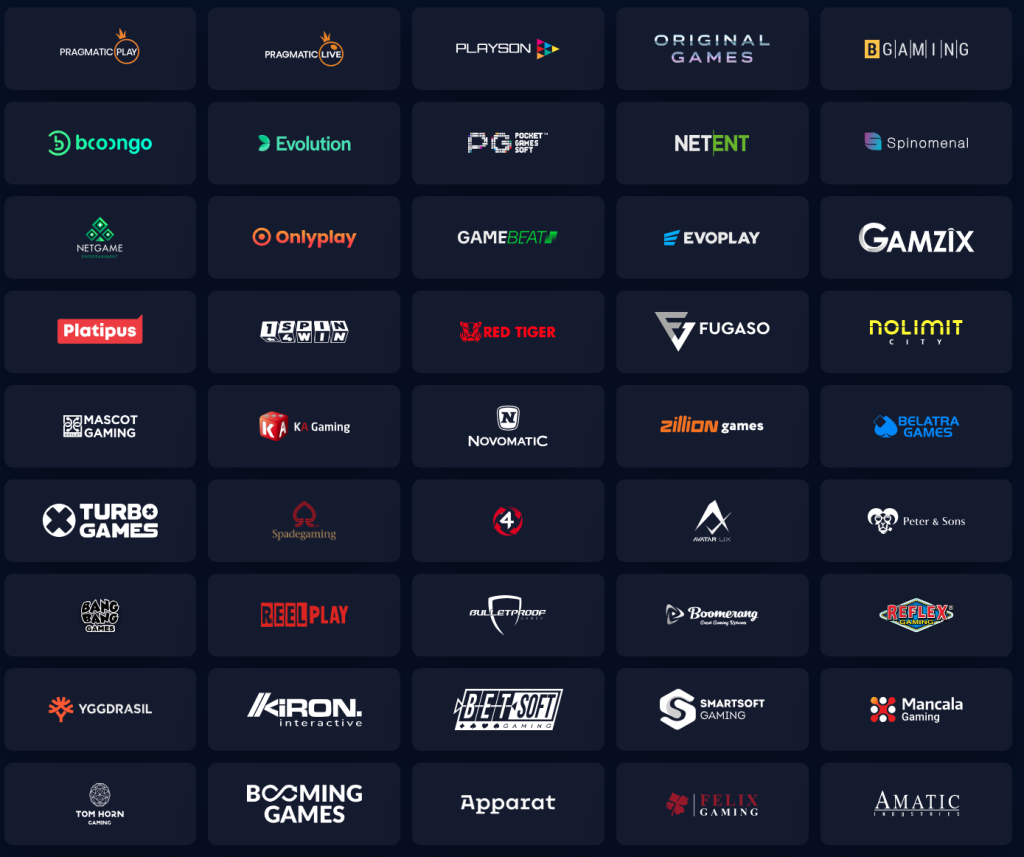 Nine Win Slots Providers